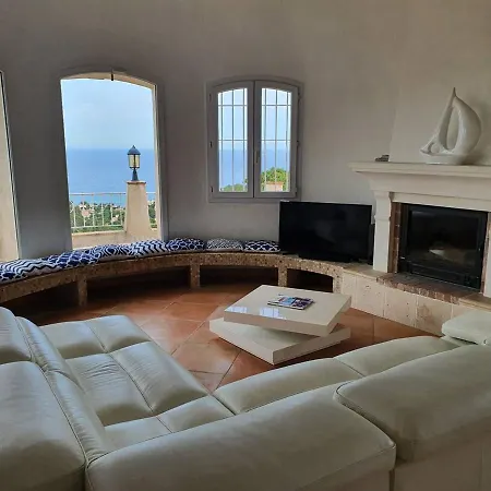Grande 6 Avec Piscine Privee Chauffee, Vue Mer, Climatisation Et Jardin - Fr-1-768-31 *